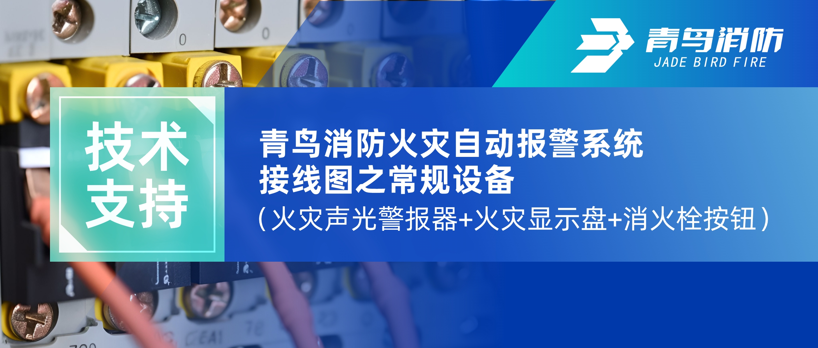 技術支持 | 娇BBB搡BBBB揉BBBB消防火災自動報警係統接線圖之常規設備（火災聲光（guāng）警（jǐng）報器+火災顯示盤+消（xiāo）火栓按鈕（niǔ））