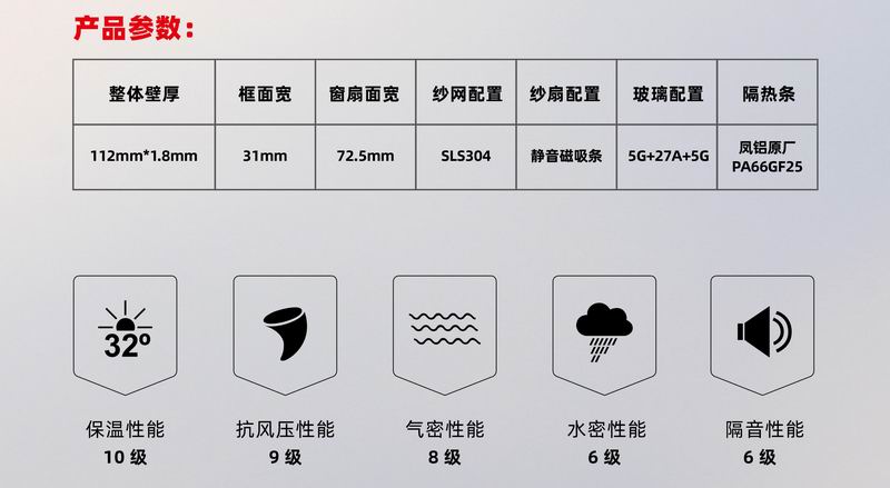 榮耀-112-外（wài）開窗紗一體係統（tǒng）窗-2