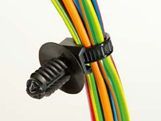 推入式固定紮帶